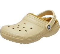 Crocs Men's Classic Lined Clog in Light Tan | Size: 8 Crocs Light Tan 8