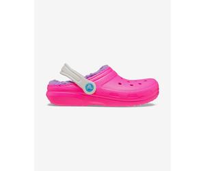Crocs Classic Lined Clog Kids pink white lilac - 29-30