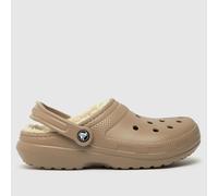 Crocs Unisex Classic Lined Clog, Mushroom Bone, 4 UK