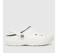 Crocs Classic Lined Clog Sandals in White UK 8 (EU 42)