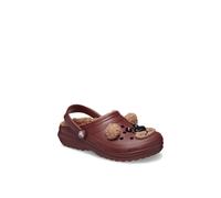 Crocs Classic Lined Fun Lab Slipper in Brown | Size: 1 Crocs Brown 1