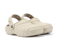 Crocs Classic Lined Overpuff Womens Beige Clogs material_Synthetic - Size UK 4