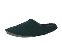 Crocs, Classic Lined Slipper, Unisex, Adult, 4,Evergreen/Evergreen