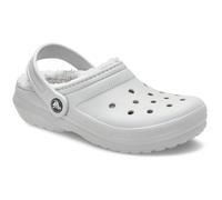(White, 12 (Adults')) Crocs Classic Lined Thermoplastic Kid's Atmosphere Clogs
