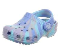 Crocs Classic Marbled Clog K Slide Sandal, Moon Jelly/Multi, 13 UK Child