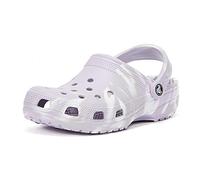 Crocs Classic Marbled Clog Lavender/Multi unisex men women Clog M10