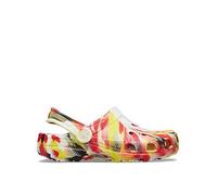 Crocs Classic Marbled Kids, Orange, Size 1 Older Orange