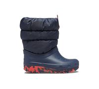 Crocs Blue Classic Neo Puff Boots
