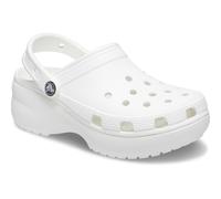 Crocs | Women | Classic Platform | Clogs | White | 3