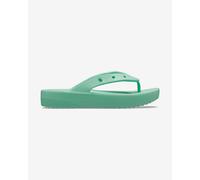 Crocs Classic Platform Flip Flip Flops Green Women - 36-37