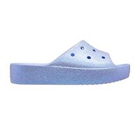 Crocs Classic Platform Glitter Slide Moon Jelly Size 4 UK Women (208180)