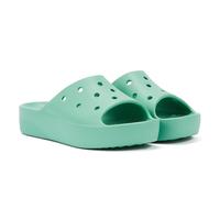 Crocs Women's Classic Slide | Platform Sandals, Jade Stone, 7 UK, (208180)