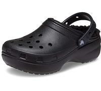 Crocs | Women | Classic Platform Lined | Clogs | Black | 2