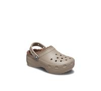 Crocs Classic Platform Lined Clog Mushroom Size 8 UK Women