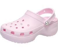 Crocs Clogs (Shoes) Classic Platform Pearl Clog in Pink 7