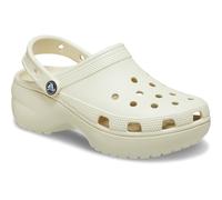 Crocs Classic Platform Synthetic Women's Bone Clogs UK 4