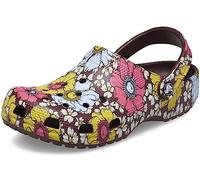 Crocs Classic Retro Floral Clog (208954) - Dark Cherry/Multi - M04