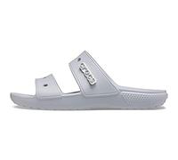 Crocs Classic Sandal, Unisex-Adult Sandal Two Strap Slip On Sliders, in Light Grey, Size M9W10 UK