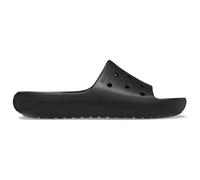 Crocs Unisex Adults,Classic Slide v2, Black, 6 UK Men/ 7 UK Women