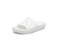 Crocs Classic Slides 2.0 Unisex Women's & Men's Sandals, White, 3 US