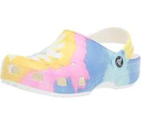 Crocs Classic Solarized CgT Clog, White/Multi, 6 UK Child