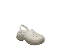 Crocs Clogs (Shoes) Classic Stacked Clog in White 4
