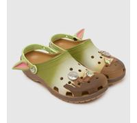 Crocs Classic Star Wars Grogu Clog Sandals in Green Multi UK 12 (EU 48)