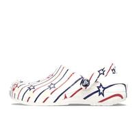 Crocs Classic Stars and Stripe Clog 'White Multi' 208877-94S 12