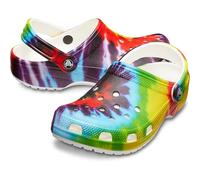 Crocs Classic Tie Dye Graphic Clog Multi Unisex Size 9 Women 7 Men