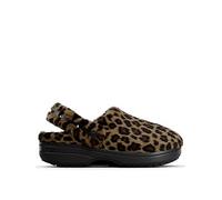 Crocs Classic Unfurgettable Animal Clog -Sepia/Leopard, Brown, Size 4, Women Brown