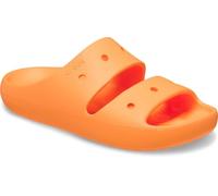 Crocs Classic V2 Sandal, Orangesicle, Unisex, UK 6 Men / 7 Women | Lightweight Croslite sandal; secure adjustable fit; water-friendly; cushioned footbed; all-day iconic Crocs Comfort