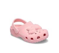 Crocs Classic Velvet Bow Clog T, Pink, Size 8 Younger Pink