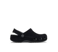 Crocs Classic Velvet Clog K, Black, Size 1 Older Black