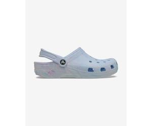Crocs Classic Watercolour Marbled Clogs Light Blue - 45-46