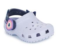 Crocs Clogs (Shoes) C Imagination LightsBkstrpCgT in Purple 10 kid