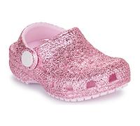 Crocs / Children's Clogs (Shoes) Classic Chunky Glitter Clog T in Pink 4 toddler