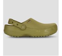 Crocs Unisex's Classic Crafted Canvas Clogs, Aloe, 7 UK