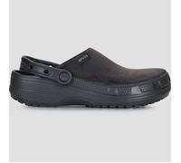 Crocs Clogs (Shoes) Classic Crafted Velvet Clog in Black 4