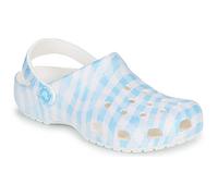 Crocs Clogs (Shoes) Classic Gingham Clog in White 9