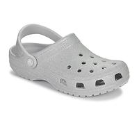 Crocs Classic Glitter Clogs Silver EU 38-39