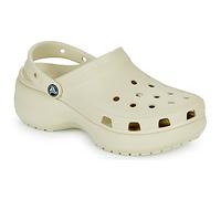 Crocs Clogs (Shoes) CLASSIC PLATFORM CLOG W in Beige 9