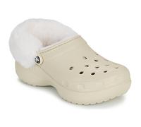 Crocs Clogs (Shoes) CLASSIC PLATFORM FUZZ LINED CG in White 5