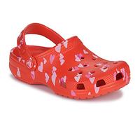 Crocs - Kid's Classic VDay Graphic Clog - Sandals size 30-31, red