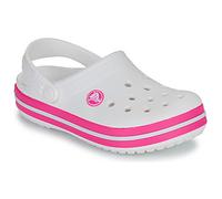 Crocs Unisex Kids Clog,Crocband Clog K,White/Pink Crush,3 UK Child