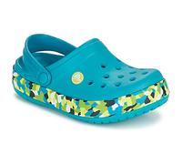 Crocs Unisex Kids, Crocband Confetti Band Clog K, Turbo Teal/Multi, 11 UK Child