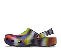 Crocs Colorful Crocs Beach Unisex Multi-Color Black Sandals 207556-0C4 11