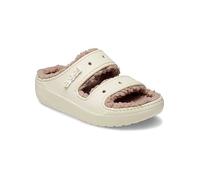 Crocs Cream Classic Cozzzy Sandals Cream