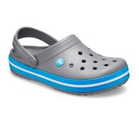 Crocs Crocband Croslite Rubber Mens Charcoal/Ocean Clogs - Size UK 6