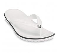 Crocs Unisex Crocband Flip Flip Flops, White, 12 UK