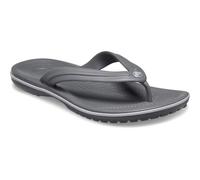 Crocs Unisex Crocband Flip Flip Flops, Slate Grey Smoke, 9 UK Men/ 10 UK Women